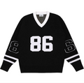 Custom Logo Men’s V-Neck Football Sweater