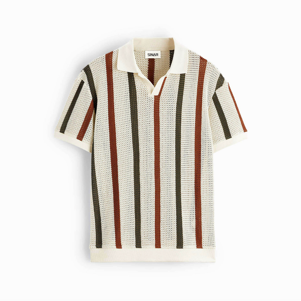 Custom OEM/ODM Men’s Hollow-Out Knit Sweater