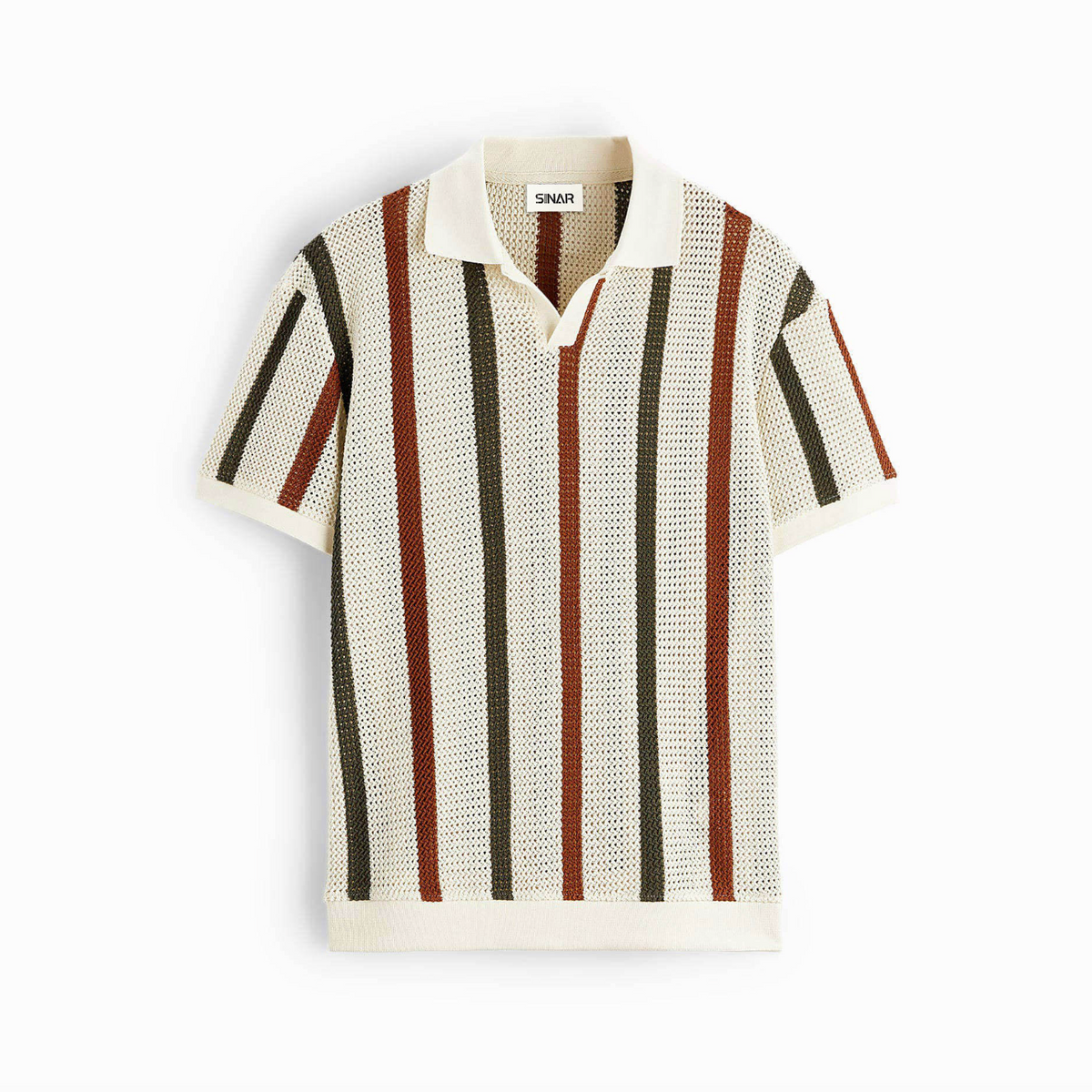 Custom OEM/ODM Men’s Hollow-Out Knit Sweater