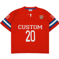 Custom LOGO Men Sweater OEM Short Sleeve Casual Knitwear Pullover Football Jumper Polo Shirts Knit Top Knitted Jersey Sweater