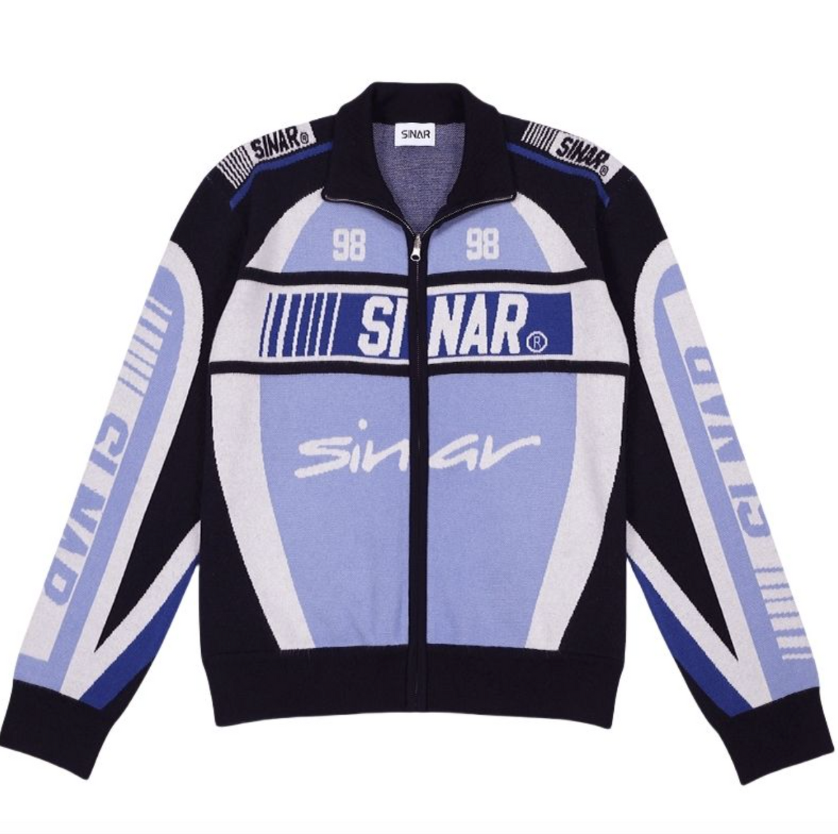 Custom Logo Men’s Vintage Racing Sweater