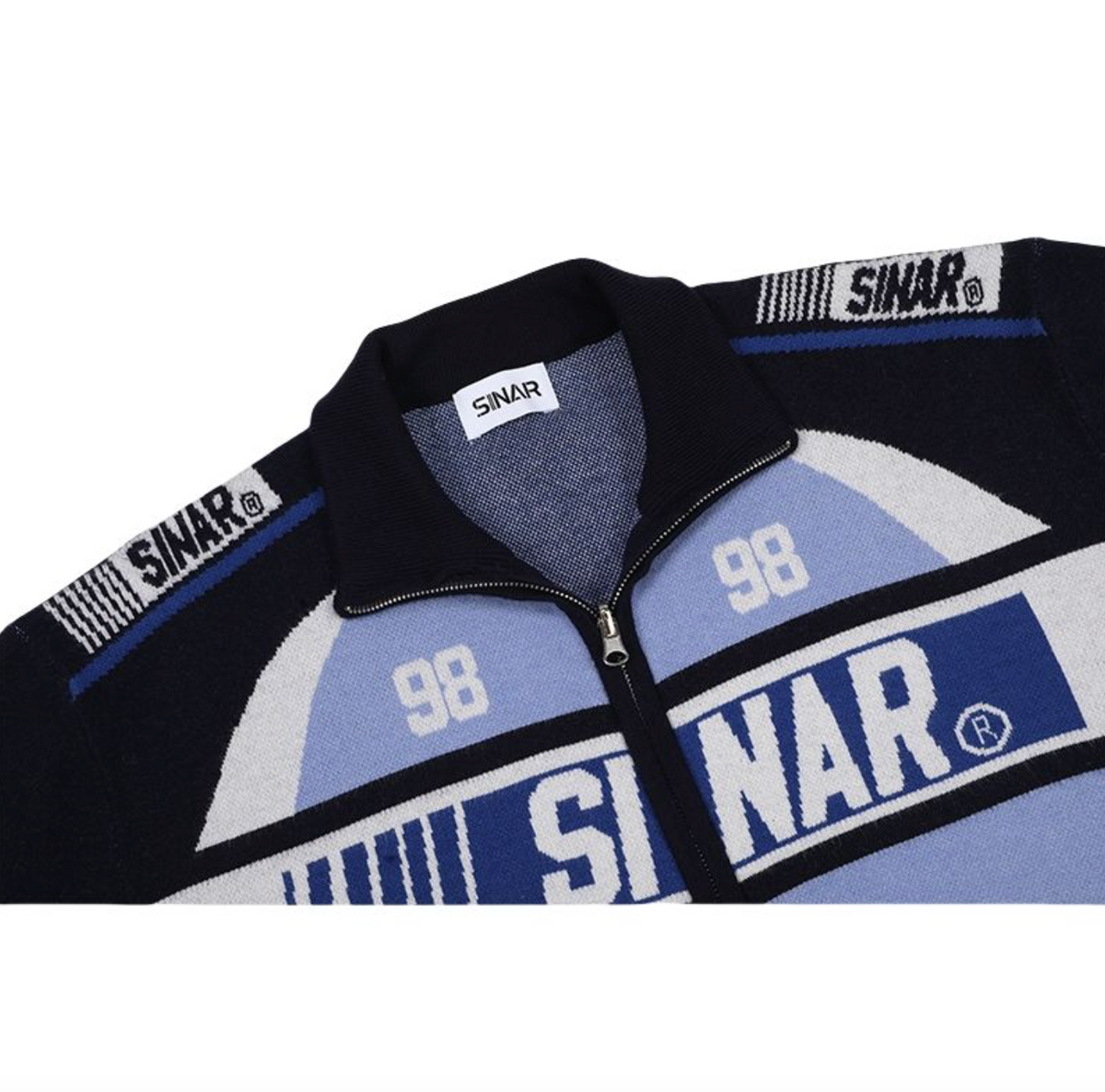 Custom Logo Men’s Vintage Racing Sweater