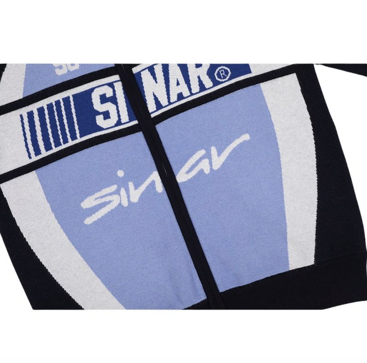 Custom Logo Men’s Vintage Racing Sweater