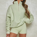 Women’s Oversized Quarter-Zip Hoodie