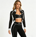 Women’s Y2K Colorblock 3-Piece Activewear Set
